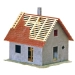Faller 130246 - Dom w budowie, 80 x 75 x 65 mm.