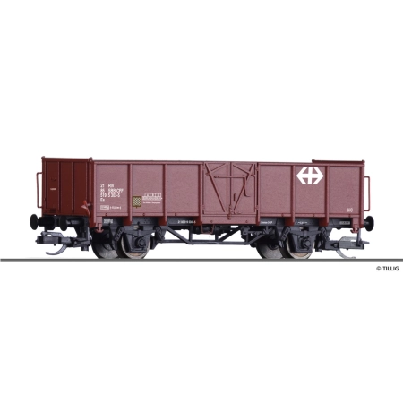 Tillig 14081 - Wagon węglarka Es, SBB, Ep.IV