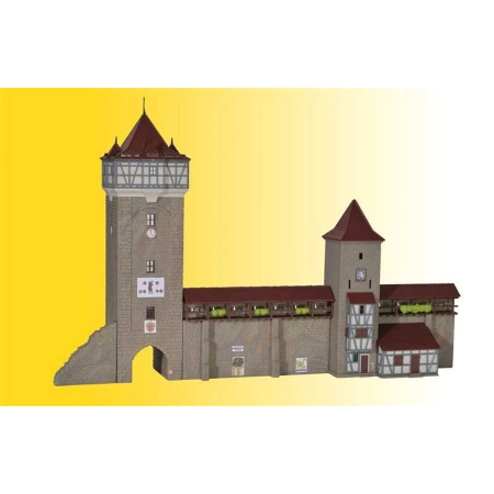 Kibri 37362 - Mur miejski z wieżą szachulcową
