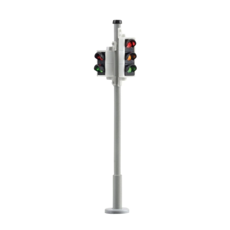 Viessmann 5095 - Sygnalizacja świetlna z oświetleniem dla pieszych i diodami LED, 2 szt.