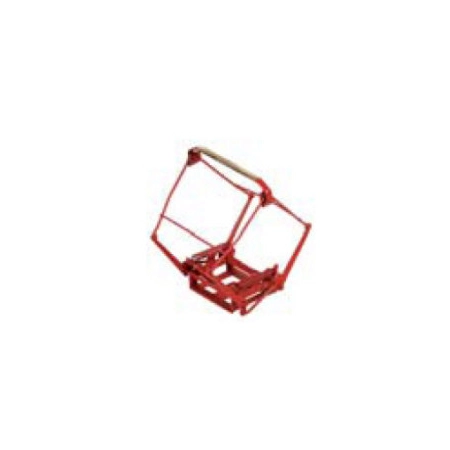 Sommerfeldt 820 - Pantograf SBS 9 czerwony bez izolatorów, 1 para