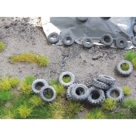 Juweela 28235 - Stare opony ciągnikowe, 10g, 1:87, H0