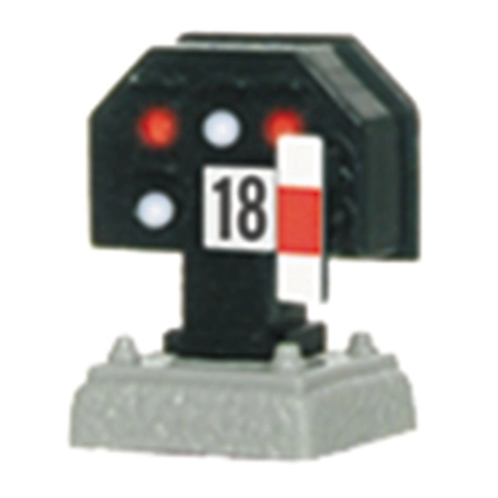 Viessmann 4018 - Świetlny semafor manewrowy niski, 4 diody LED, H=7mm