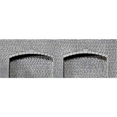 Faller 170835 - Panel dekoracyjny, arkady, kamień naturalny jesion, łuk ścienny, 37x12.5cm
