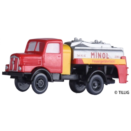 Tillig 19064 - Ciężarówka cysterna H3A „MINOL