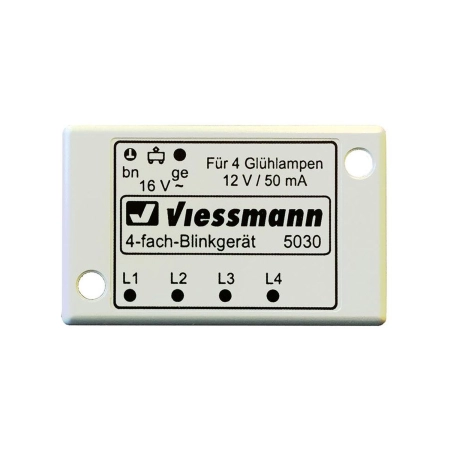 Viessmann 5030 - Sterownik do migającego oświetlenia, 12V / 50mA
