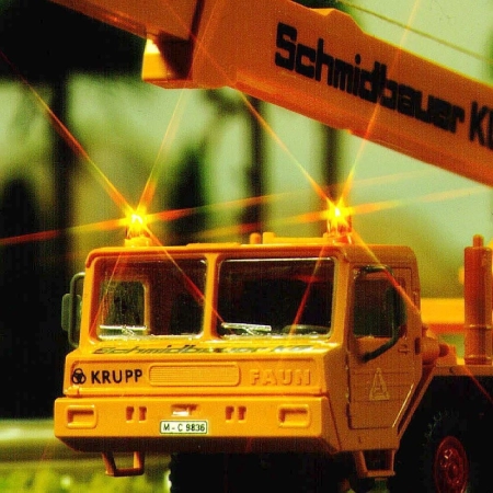 Busch 5918 - Żółte koguty migające, 2 szt.