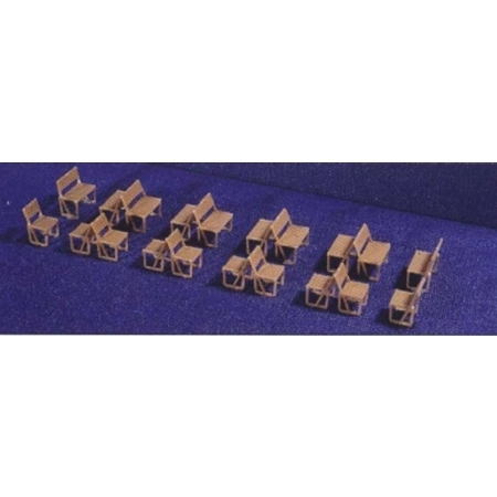 Technomodell 52002 - Ławki do wagonu obserwacyjnego, 1 zestaw