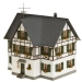 Faller 130259 - Dom dwurodzinny z muru pruskiego, 140 x 106 x 126 mm.