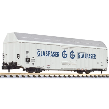 Liliput 265801 - Wagon towarowy kryty Hbbks, DB, Ep.III 'GLASFASER'