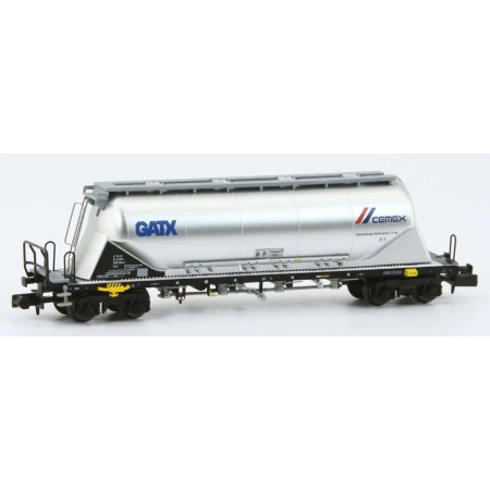 NME 203618 - Wagon silos cement Uacns „GATX-cemex”, srebrny