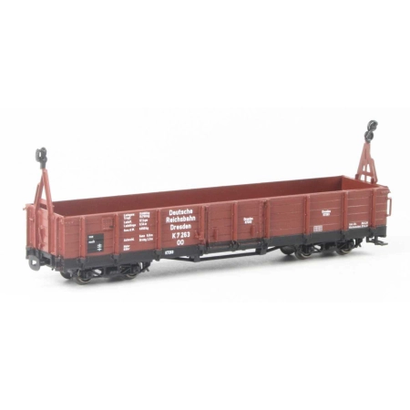 Technomodell 54407 - Wagon towarowy węglarka, DRG, Ep.II, brązowy