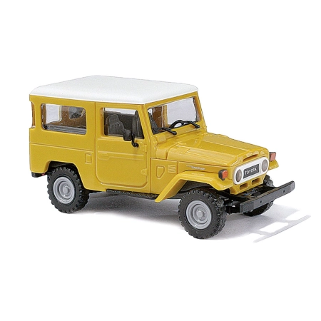 Busch 43034 - Toyota Land Cruiser J4 gelb, 1960