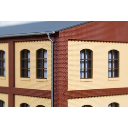 Auhagen 80414 - Kolumny narożne górne piętro czerwone.