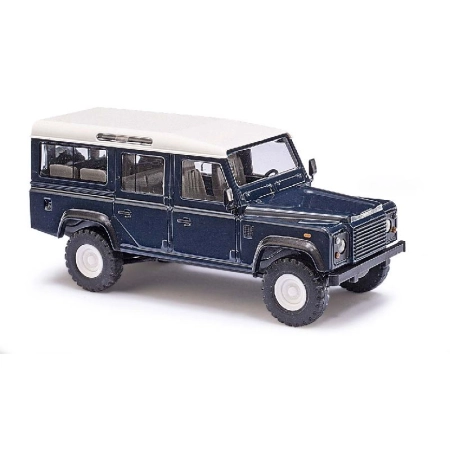 Busch 50302 - Land Rover Defender, niebieski