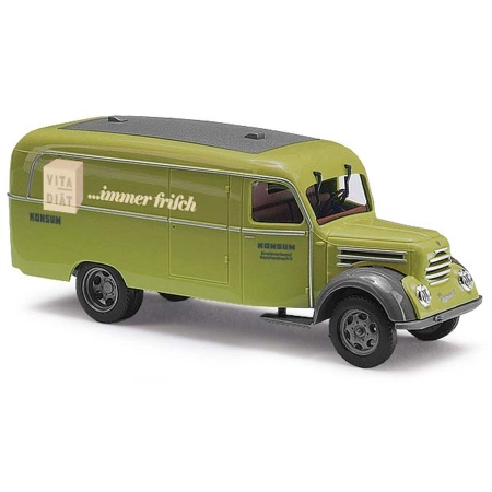 Busch 51817 - Furgon Robur Garant K 30, Konsum, rok produkcji 1957