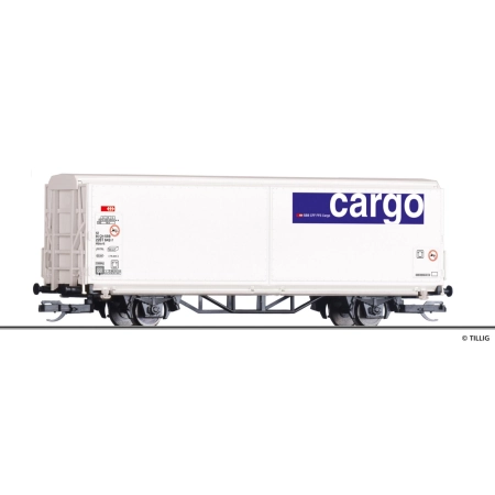 Tillig 14848 - Wagon z przesuwanymi ścianami Hbis-tt, SBB-Cargo, Ep.VI