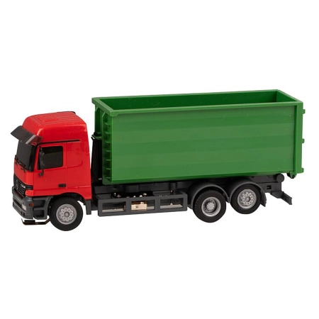 Faller 161493 - Samochód ciężarowy MB Actros LH'96 kontener roll-off (HERPA)