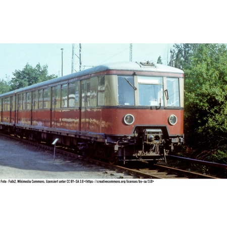 Kres 51067012 - Szynobus piętrowy Berlin S-Bahn ET 167. 4 wagony. DR. Ep.III. DC-Sound