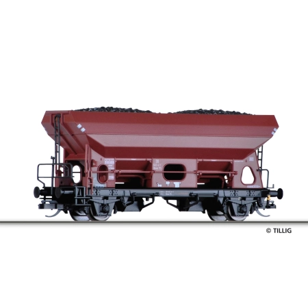 Tillig 14586 - Wagon samowyładowczy Otmm 70, DB, Ep.III
