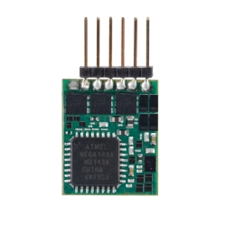 Viessmann 5297 - Dekoder lokomotywy, 6-polowy bezpośredni, NEM 651, 0,5 A