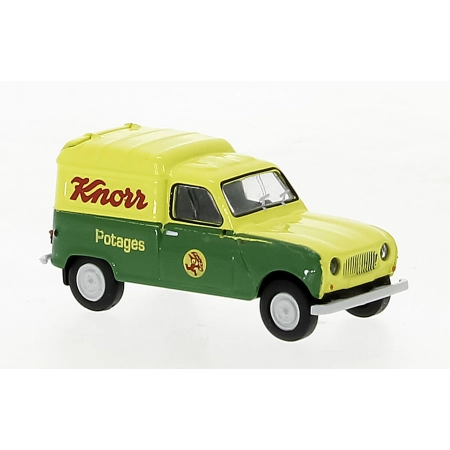 Brekina 14752 - Renault R4 Fourgonnette, Knorr Potages, 1961 r.