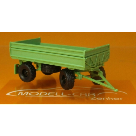Busch 03-326 - Przyczepa IFA HW 60 ND otwarta zielona