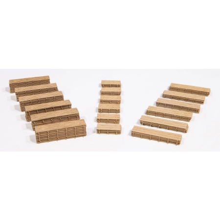 Joswood 40422 - Stos drewna, 18 sztuk w asortymencie
