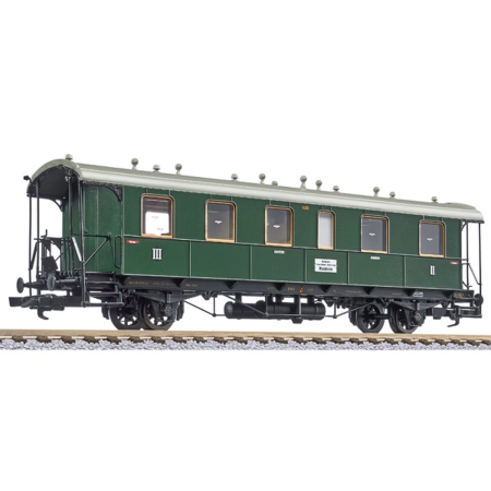 Liliput 334101 - Wagon pasażerski 2/3 klasy, BCi 1420, Bad 11, Ep.I Klasa, BCi 1420, Bad 11, Baden, Ep.I