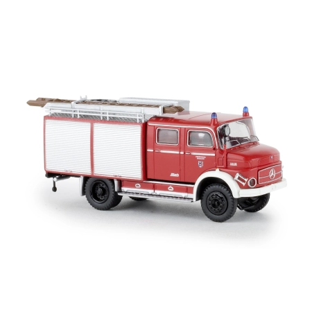 Brekina 47163 - Mercedes LAF 1113 TLF 16, straż pożarna w Düsseldorfie