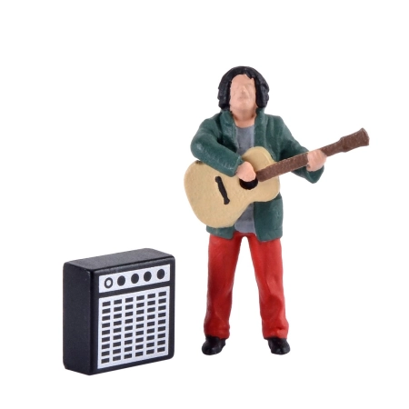 Viessmann 1510 - Gitarzysta uliczny ze wzmacniaczem, figurka ruchoma.