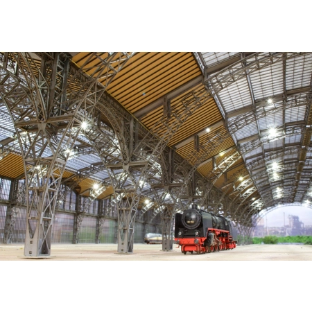 Joswood 19020 - Dworzec kolejowy w Lipsku, hala główna
