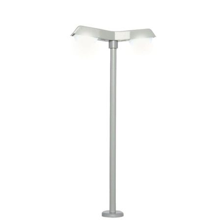 Viessmann 6997 - Nowoczesna latarnia uliczna, podwójna,  80 mm.