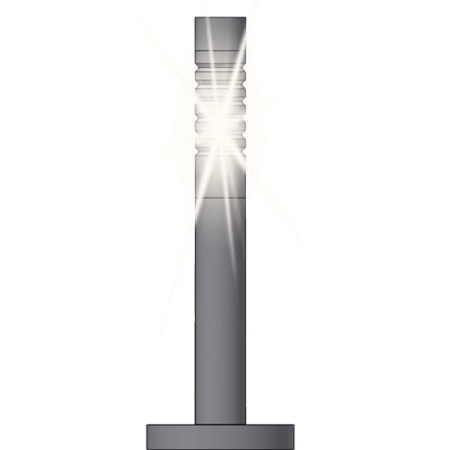 Viessmann 6162 - Słupek oświetleniowy, nowoczesny, LED biały, 3 szt.