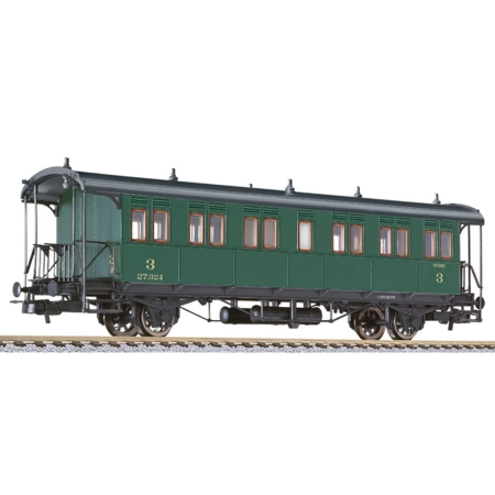Liliput 334009 - Wagon pasażerski Ci27.324, 3 klasa, SNCB, Ep.II