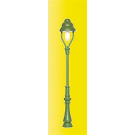 Viessmann 6728 - Zestaw standardowej latarni gazowej, zielony, LED biały ciepły, H=56mm