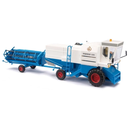 Busch 40176 - Kombajn zbożowy Fortschritt E514, FDJ z kierowcą, rok produkcji 1982