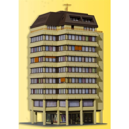 Kibri 38218 - Wieżowiec z galerią handlową i apartamentem