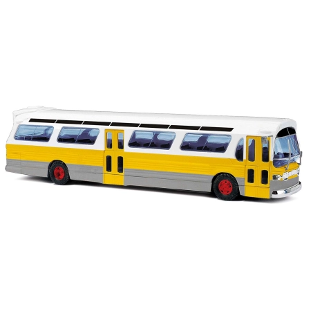 Busch 44518 - Amerykański autobus „Fishbowl”, 1959, żółty