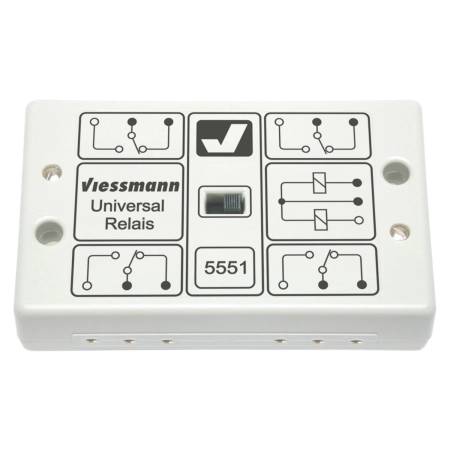 Viessmann 5551 - Przekaźnik uniwersalny, 1x4UM