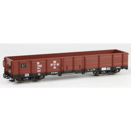 Technomodell 54412 - Wagon towarowy węglarka, DR, Ep.III, brązowy