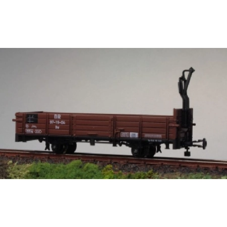 Technomodell 54220 - Wagon towarowy węglarka, DR, Ep.IIIb, brązowy