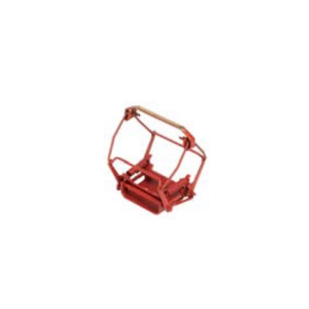 Sommerfeldt 740 - Pantograf, DR stary malowany na czerwono, 1 para