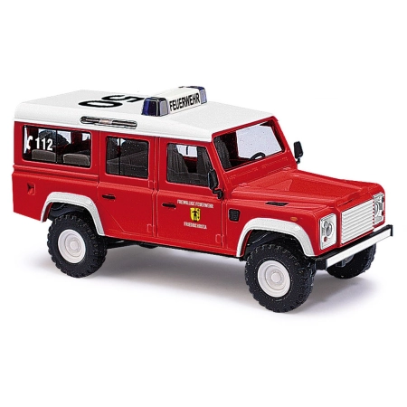 Busch 50376 - Land Rover Defender „Straż pożarna Friedrichroda”, 1983 r.