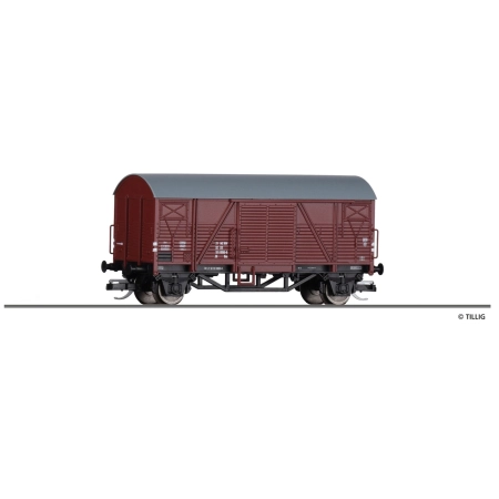 Tillig 14200 - Wagon towarowy kryty Gl, DR, Ep.IV