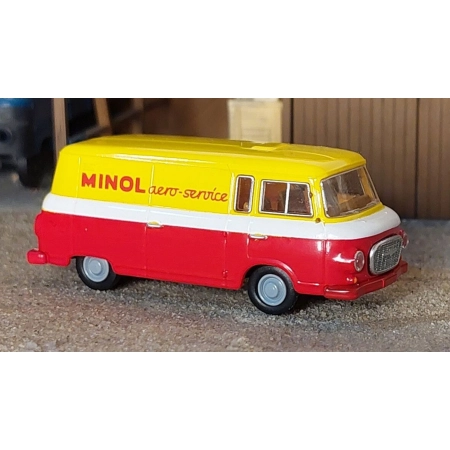 Brekina 03-418 - IFA Barkas B 1000 Kasten „MINOL-aero-service”