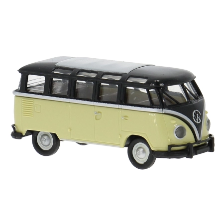 Brekina 31851 - VW T1b Samba czarny/beżowy