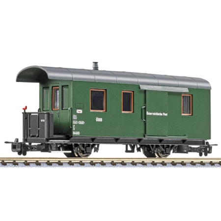 Liliput 344436 - Wagon pocztowy F/s 8460, Steyrtalbahn, Ep. III-IV