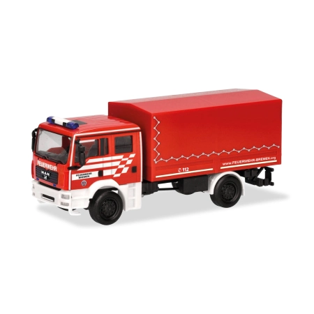 Herpa 098847 - MAN TGA M (MzGW) Dekon „Straż pożarna w Bremie”