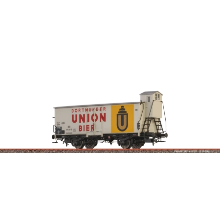 Brawa 51255 - Wagon do przewozu piwa "Dortmunder Union", DB, Ep.III